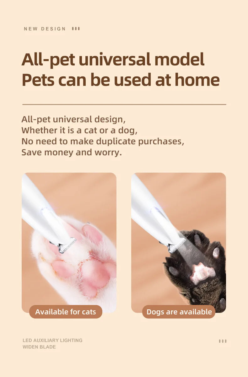 PetsWin™ Waterproof Paw Trimmer